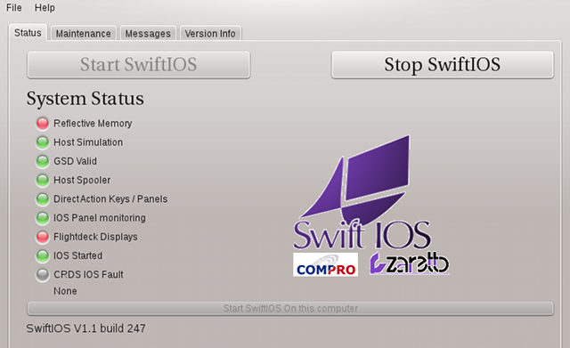 SwiftIOS Maintenance Control Tool
